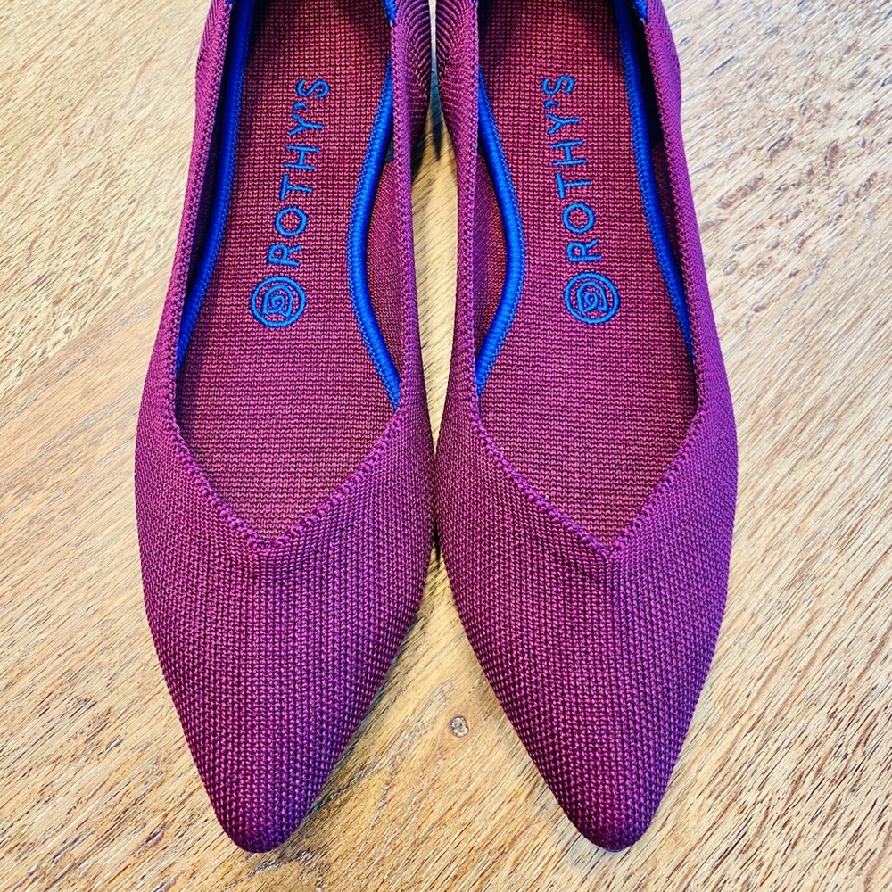 SUPER RARE Rothy’s Orchid Point 8.5